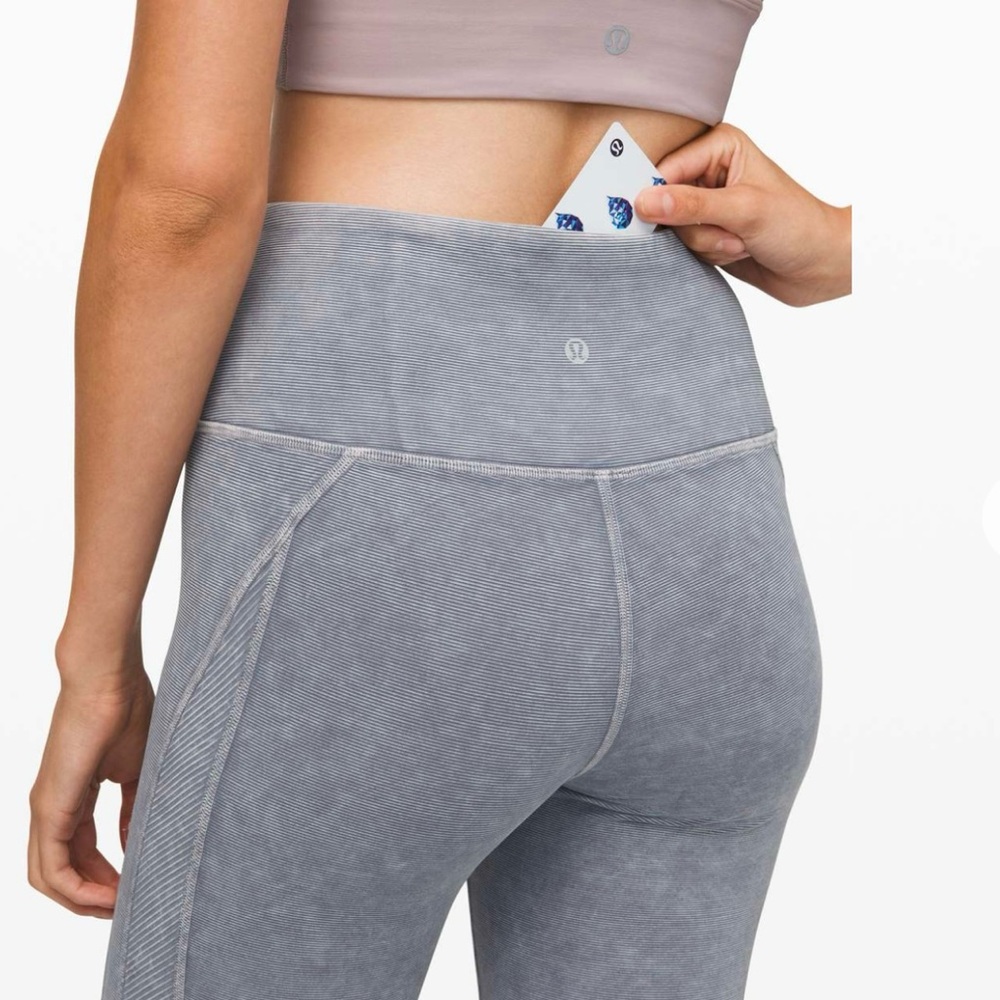 Lululemon Wunder Under High-Rise Tight Ribbed Leggings